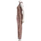 Juniors Madden Girl Mesh Funnel Neck Midi Dress - Taupe - image 4