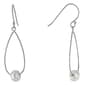 Athra Sterling Silver Fresh Water Pearl Teardrop Earrings - image 1