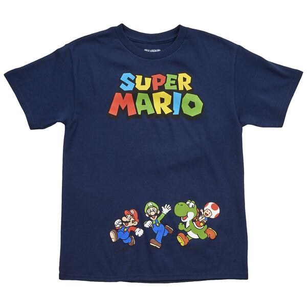 Boys (8-20) Super Mario Short Sleeve Tee - image 