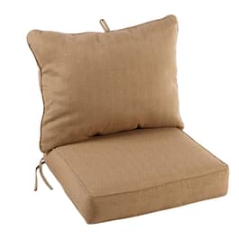 Jordan Manufacturing 2pc. Deep Seating Cushion - Textured Tan