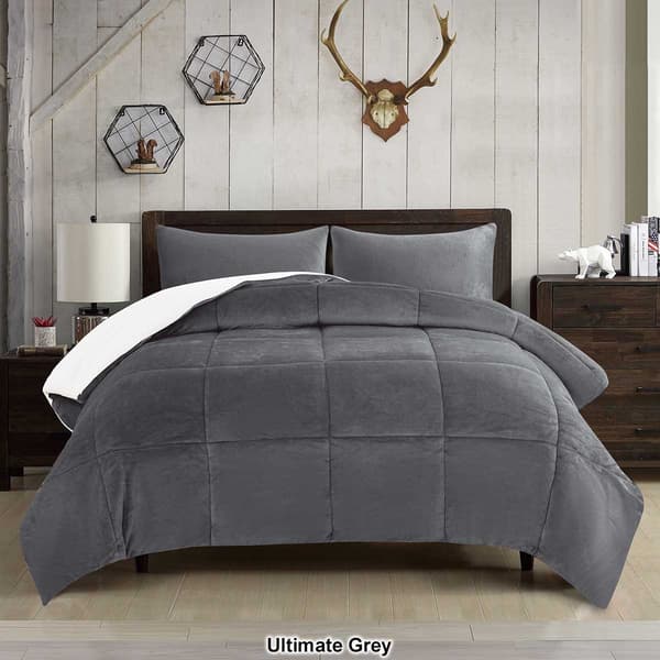 Mountain Ridge 3pc. Sherpa Comforter
