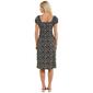 Juniors Madden Girl Challis Puff Sleeve Midi Dress - image 3