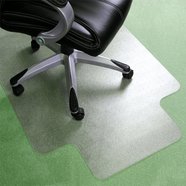 Floortex® Valuemat® Vinyl Lipped Chair Mat for Low Pile Carpets