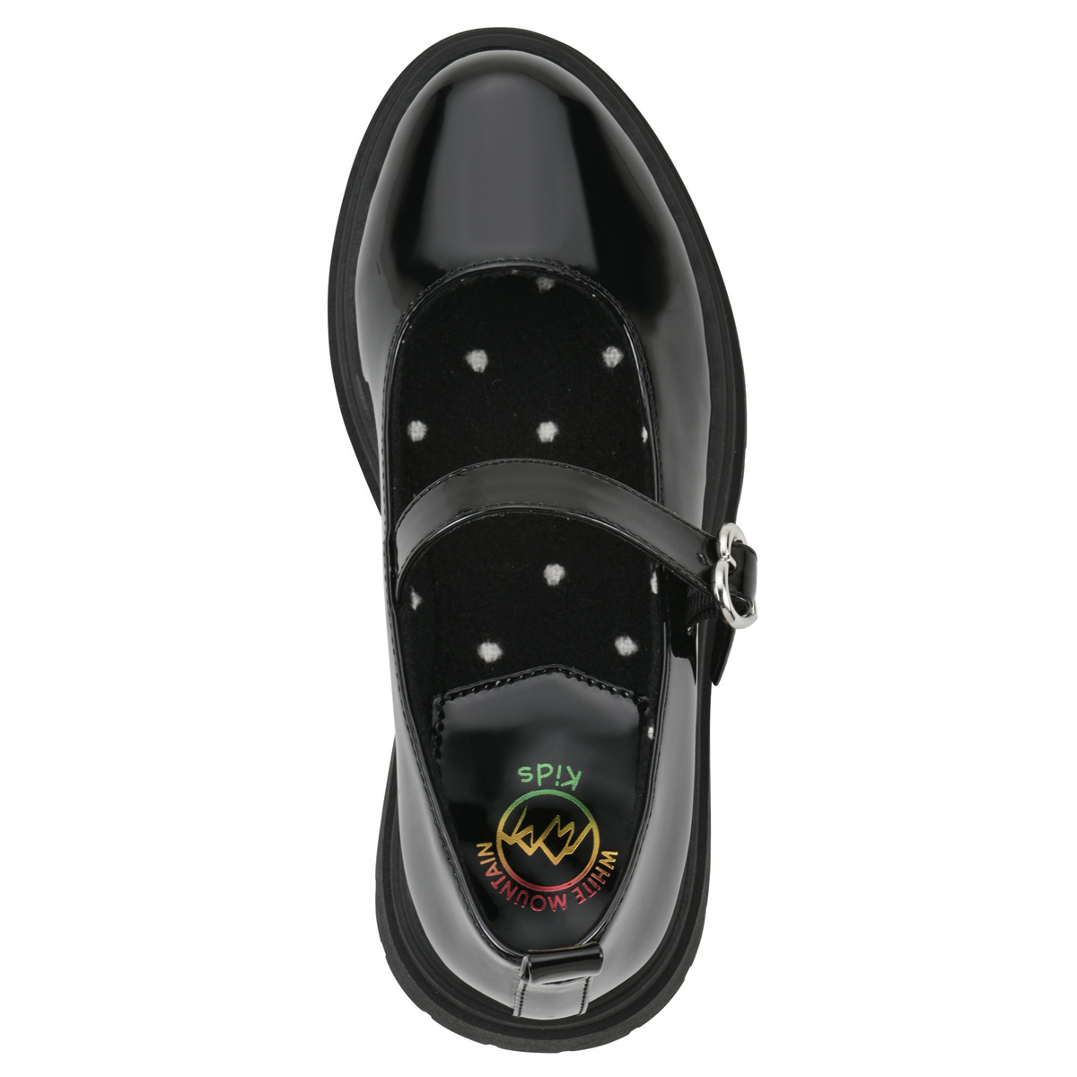 Big Girls White Mountain Gramercy Mary Jane Flats
