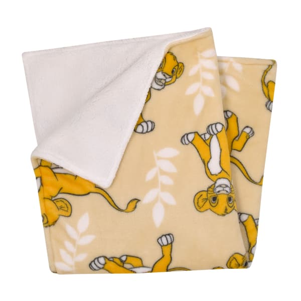 Disney Lion King Sherpa Baby Blanket Boscov's