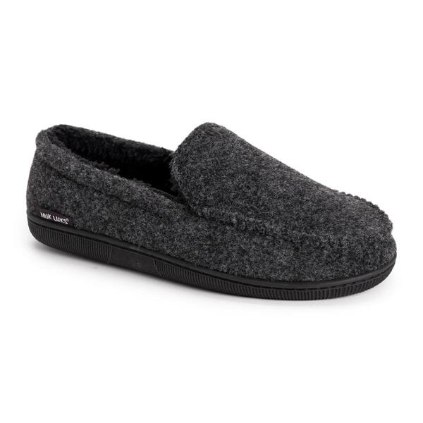 Mens MUK LUKS&#40;R&#41; Faux Wool Moccasin Slippers - image 