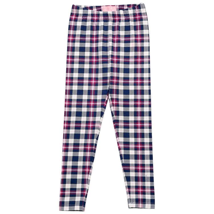 Girls (4-6x) Freestyle Revolution Plaid Leggings