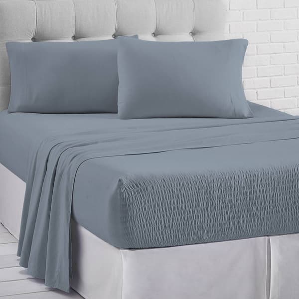 J. Queen New York Royal Fit Jersey Knit Sheet Set - image 