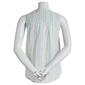 Womens French Laundry Button Down Tie Front Woven Tee - image 2