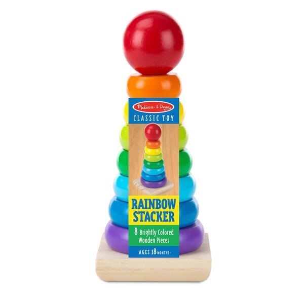 Melissa & Doug&#40;R&#41; Rainbow Stacker - image 