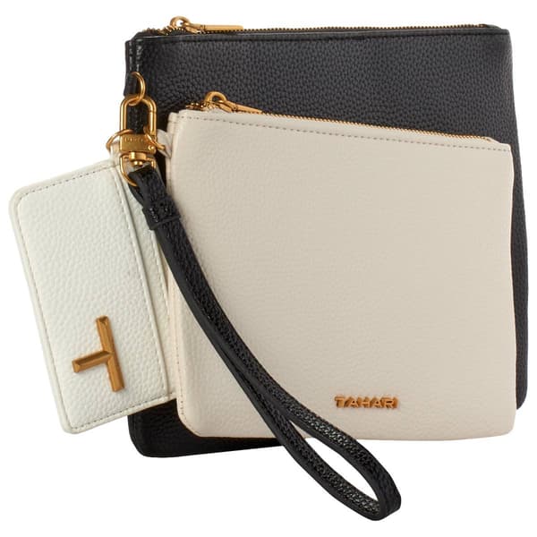 Womens Tahari Marty Pouch Set Card Case