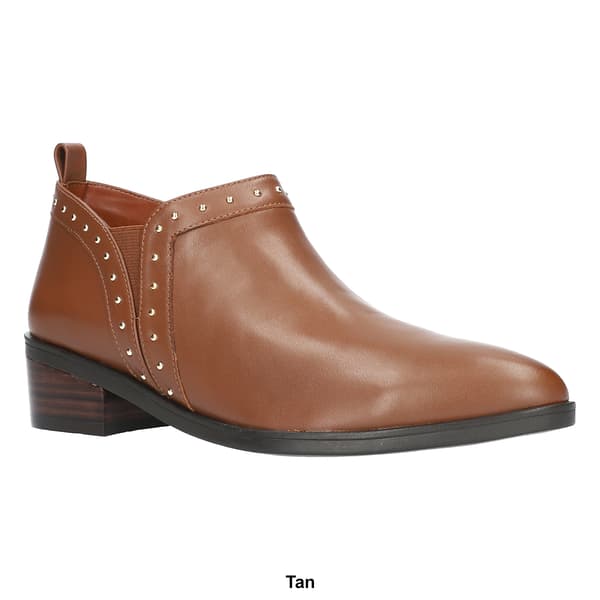 Womens Bella Vita Lorraine Stud Detail Leather Ankle Boots