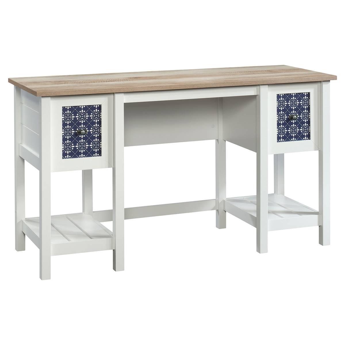 Sauder Cottage Road Desk - White