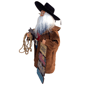 Santa''s Workshop 15in. The Cowboy Code Claus - image 4