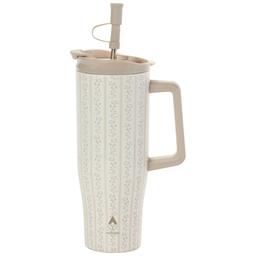 Wellness 40oz. Double Wall Vine Stripe Travel Cup