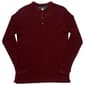 Mens Alpine Lakes Solid Long Sleeve Thermal Henley - image 1