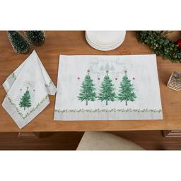 Avanti Trees Holiday Placemat - Set of 4