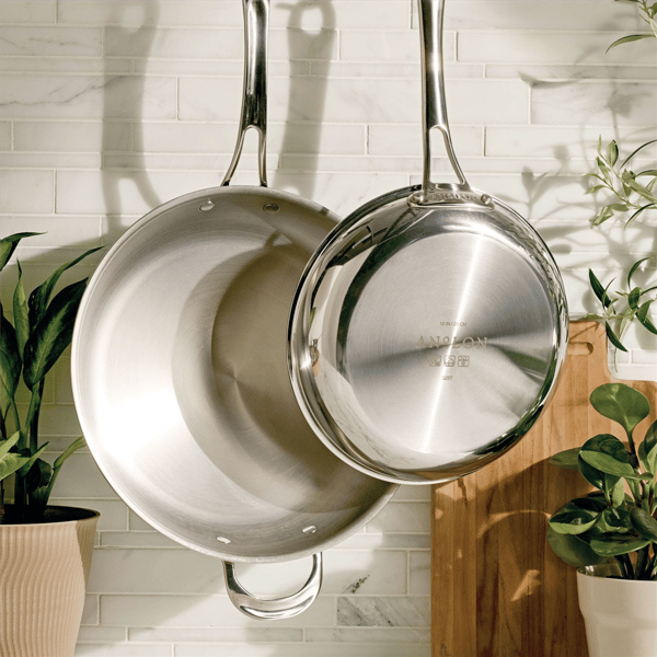 Anolon® EverLast Tri-Ply Clad 10in. & 12.5in. Frying Pan Set