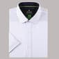 Mens Tom Baine Short Sleeve Slim Fit Anchor Dress Shirt - Blue - image 3