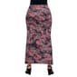 Womens 24/7 Comfort Apparel Paisley Fold Over Waist Maxi Skirt - image 2