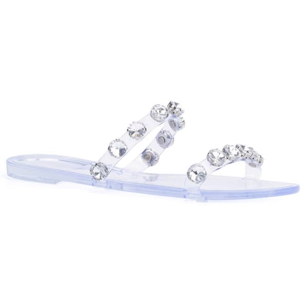 Womens New York & Company Chava Slide Sandals