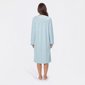 Womens Jasmine Rose Long Sleeve Double Knit Snap Robe - image 2