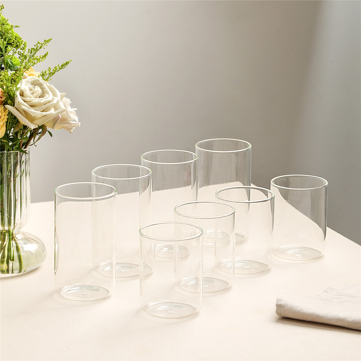 Stone Lain Celina 16pc. Borosilicate Glassware Set
