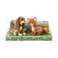 Jim Shore Disney Traditions Fox & the Hound Figurine - image 1