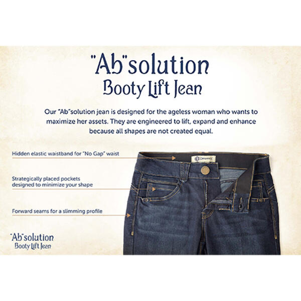 Dark Indigo Absolution® Booty Lift Plus Jegging Jeans– Democracy Clothing