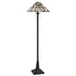 HomeRoots 62in. Bronze Floor Lamp With Tiffany Glass Empire Shade - image 4