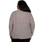Plus Size Emaline Country Code Tie Neck Medallion Blouse - image 2