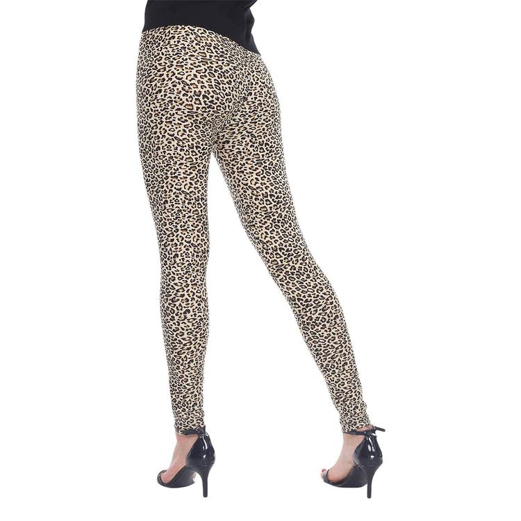 Womens White Mark Cheetah Leggings