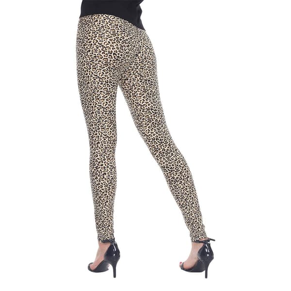 Womens White Mark Cheetah Leggings