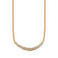 Splendere Two-Tone Plated Cubic Zirconia Necklace - image 1