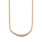 Splendere Two-Tone Plated Cubic Zirconia Necklace - image 1