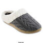 Womens Isotoner&#174; Cable Knit Alexis Clog Slippers - image 8
