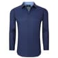Mens Tom Baine Regular Fit Check Performance Dress Shirt - Navy - image 1