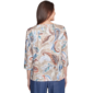 Womens Alfred Dunner Summer Solstice Twisted Paisley Tee - image 2