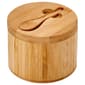 Famous Brand Bamboo Spice Box W/Spoon In Lid - image 1