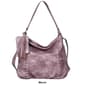 Julia Buxton Whip Stitch Vegan Leather Hobo Bag - image 6
