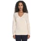 Womens Tommy Hilfiger Long Sleeve V Neck Cable Knit Sweater - image 1