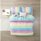 Alex &amp; Bella Rainbow Rouched Microfiber Comforter Bedding Set - image 2