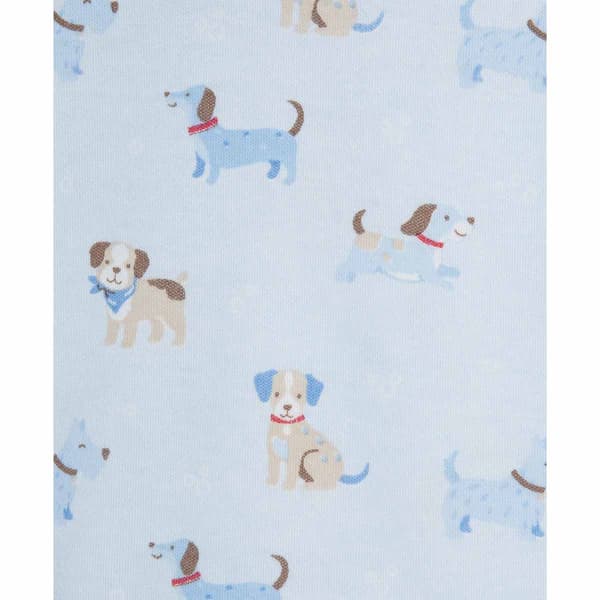 Baby Boy (3-12M) Little Me® 2Pk Puppy Print Rompers