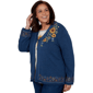 Plus Size Alfred Dunner Tuscany Sunflower Embroidery Cardigan - image 3
