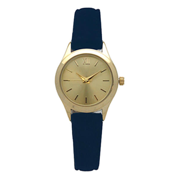 Womens Olivia Pratt Skinny Velvet Strap Watch - 17439 - image 