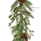 National Tree 6ft. Holly & White Berry Garland w/ LED Lights - image 3