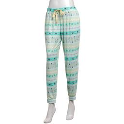 Womens MUK LUKS® Garden Fair Isle Pajama Joggers