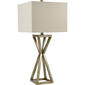 Leon Korol 31in. Metal Cage Table Lamp - image 1