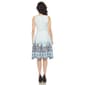Womens White Mark Fit & Flare Knee Length Dress - image 3