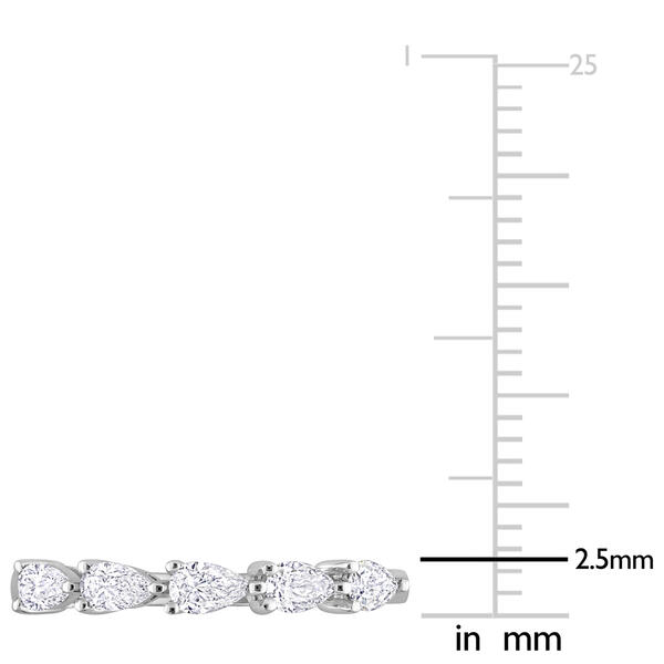 Diamond Classics&#8482; White Gold 1/2ctw. Pear Shape Diamond Ring